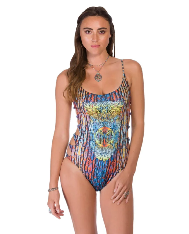 Eco Peace One Piece Swimsuit Floral Bikini Top