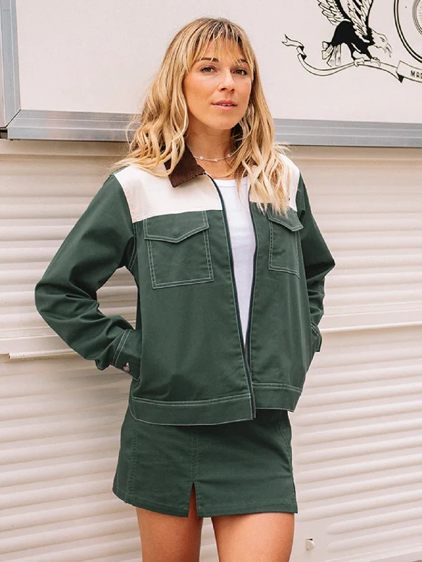 Coco Ho Frochickie Jacket - Dark Pine Anorak Shell Jacket Lightweight Jacket