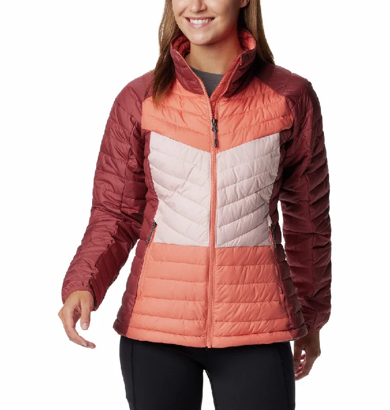 Columbia Ladies Powder Lite Insulated Jacket-BEETROOT Mesh Jacket Canvas Jacket Denim Jacket