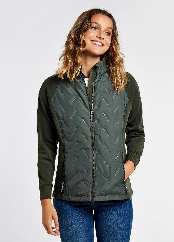 Ferndale Performance Jacket - Pesto Knit Jacket Woven Jacket Fleece Jacket