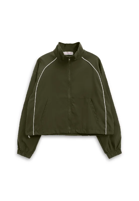 Lightweight Jacket- Army Green Faux Fur Jacket Real Fur Jacket Shearling Jacket