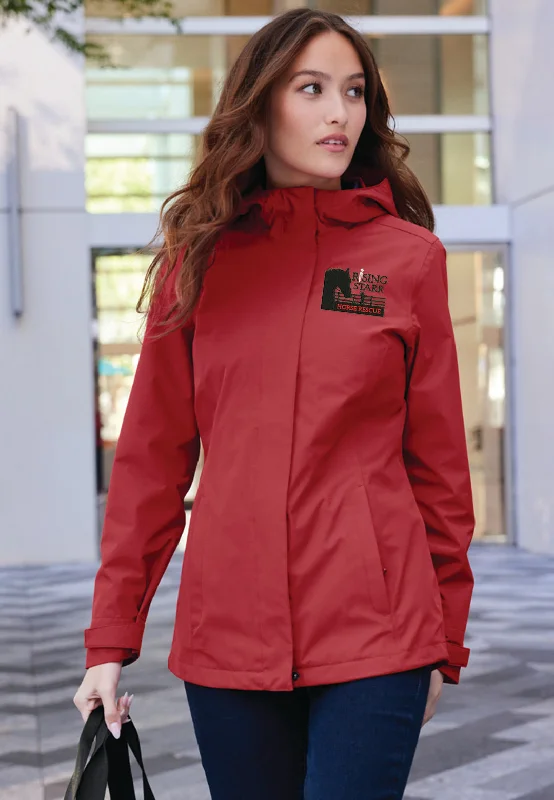 NEW! Port Authority® Women’s C-FREE® Rain Jacket Snapped Jacket Toggled Jacket Drawstring Jacket