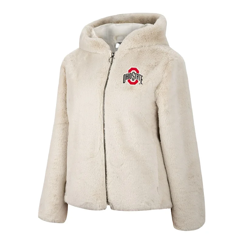 Ladies Ohio State Buckeyes You Look Good Jacket Fitted Jacket Loose Jacket Oversized Jacket