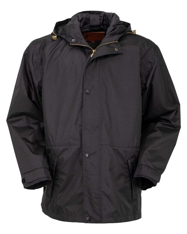 Pak-A-Roo Parka Jacket Front Pockets Side Pockets Patch Pockets