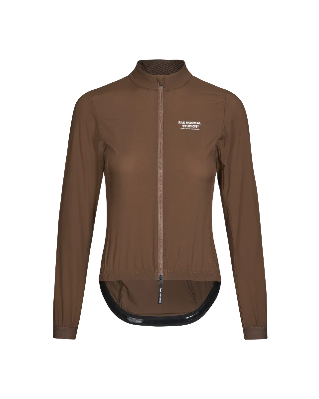 Women's Mechanism Stow Away Jacket - Bronze Anorak Shell Jacket Lightweight Jacket