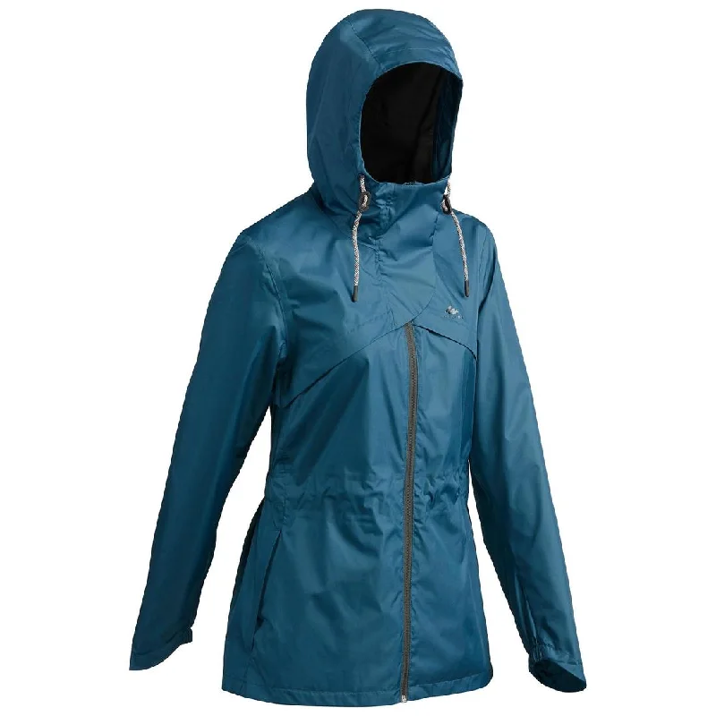 Women’s Waterproof Hiking Jacket NH500 Chenille Jacket Brocade Jacket Lace Jacket