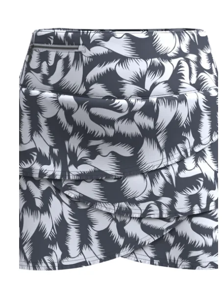 GGBlue Dusk to Dawn Yaya Ice Skort - 15.5" belted skirt waist