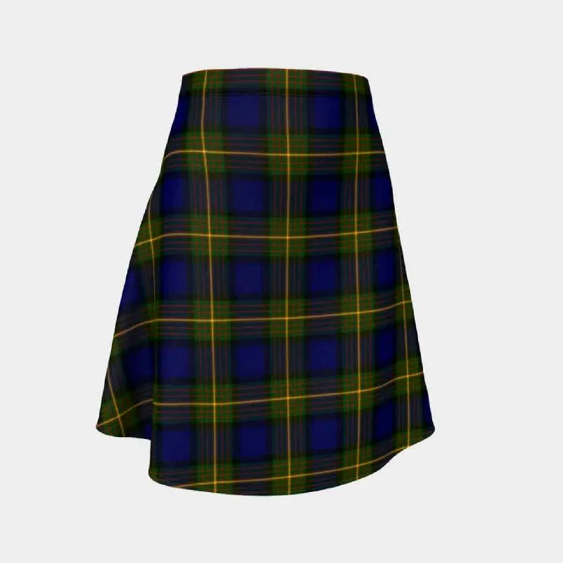 More (Muir) Tartan Flared Skirt summer skirt style