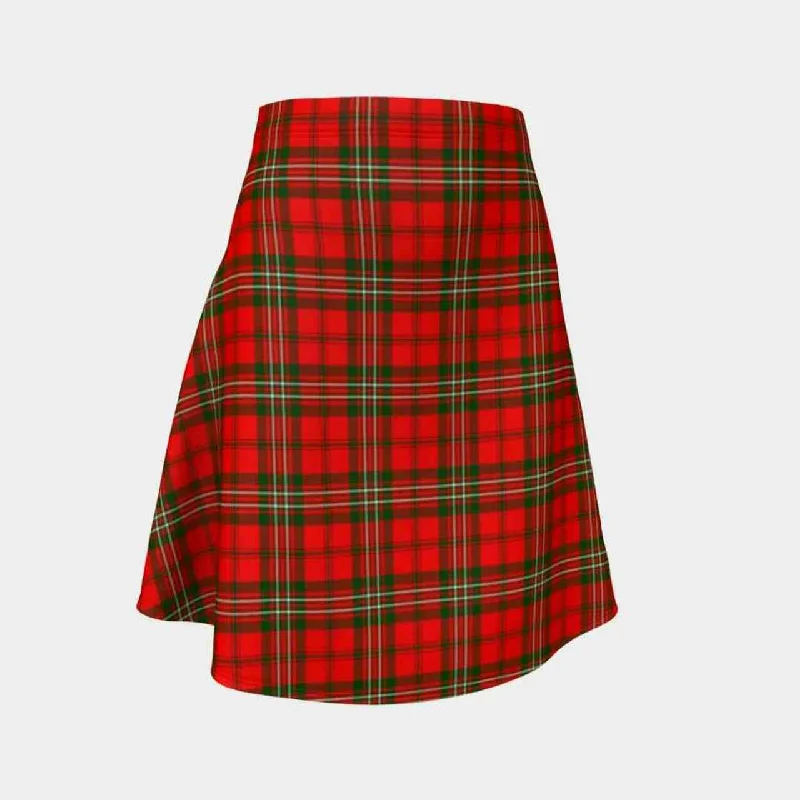 Scott Modern Tartan Flared Skirt lace skirt delicate