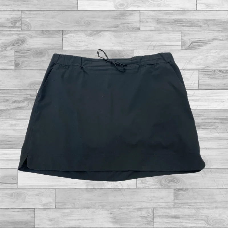 Skort By J Jill In Black, Size: Petite Large tulle skirt dreamy