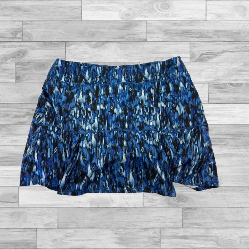 Skort By Reel Legends In Blue, Size: L corduroy skirt durable