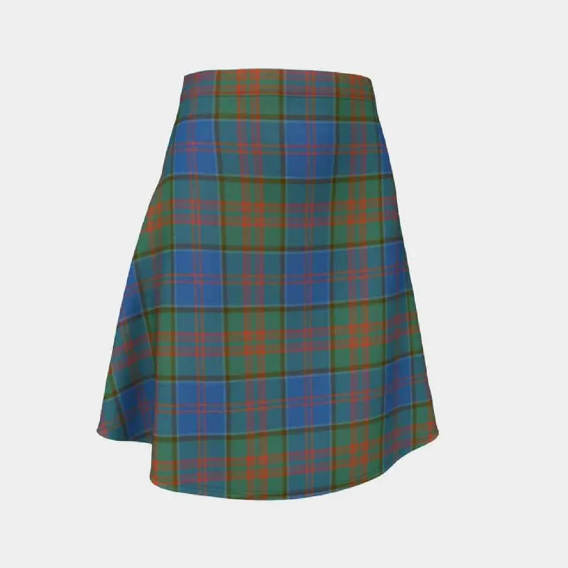 Stewart of Appin Hunting Ancient Tartan Flared Skirt lace skirt delicate