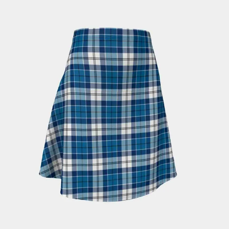 Strathclyde District Tartan Flared Skirt a-line skirt cut