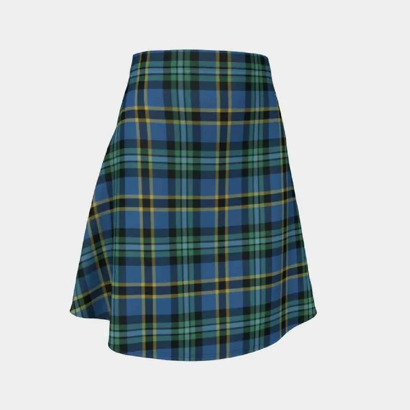 Weir Ancient Tartan Flared Skirt chiffon skirt delicate